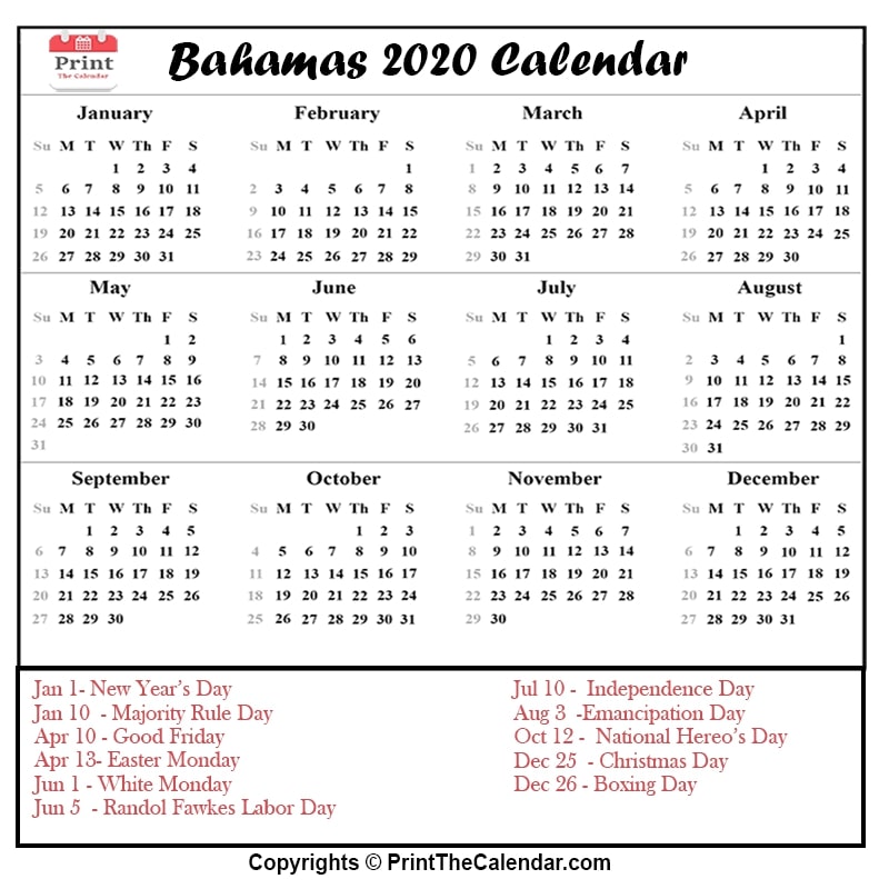 Time And Date Calendar 2024 Bahamas Easy to Use Calendar App 2024